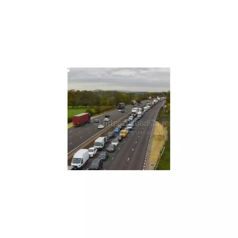 M5 Motorway Chaos: Multi-Vehicle Crash Causes Major Delays and Hour-Long Queues