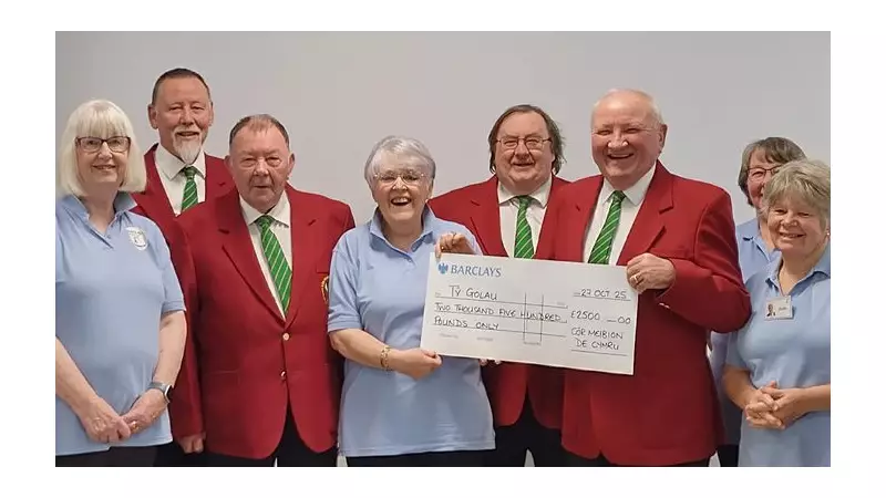 Welsh Male Choir's Heartwarming Concert Raises £2,500 for Dementia Charity Ty Golau