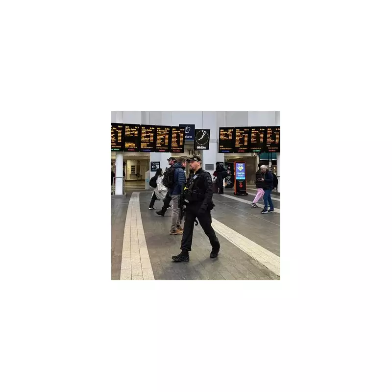 Armed Police Storm Birmingham New Street Station in Dramatic Counter-Terror Operation