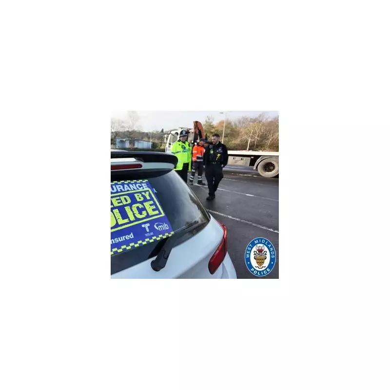 Birmingham Police Seize 7,000 Uninsured Cars in Roadside Crackdown