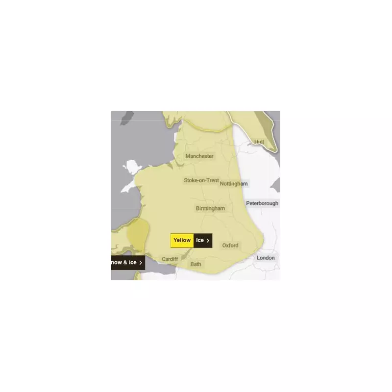 Birmingham's 11-Hour Ice Warning as Temperatures Plunge Below Freezing