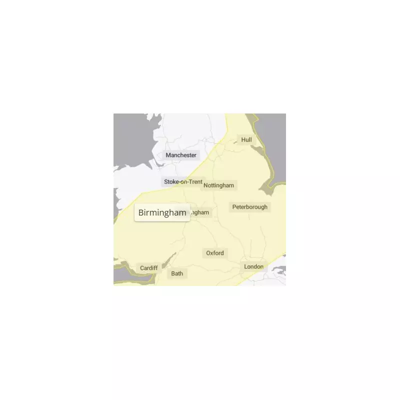 Birmingham's 18-Hour Yellow Rain Warning: Flood and Travel Chaos Feared