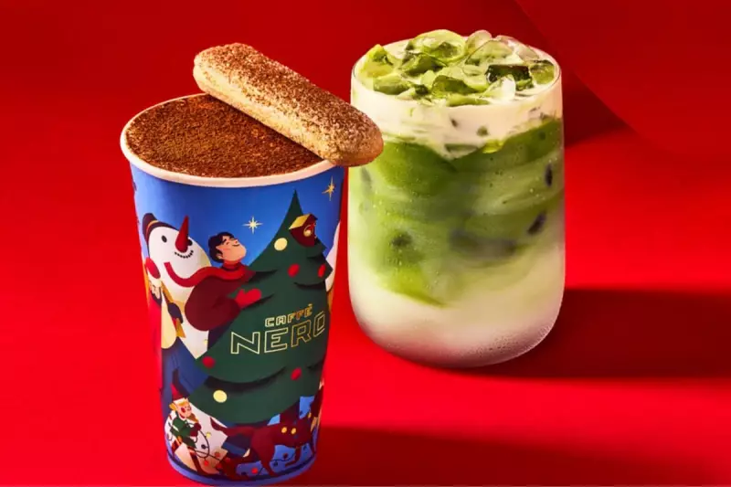 Caffè Nero's 2025 Christmas Menu Unveiled with Baileys Collab