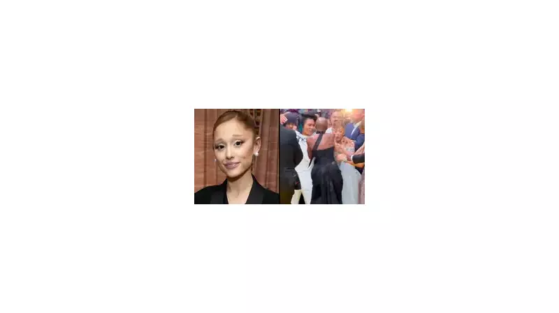 Cynthia Erivo Shields Ariana Grande from Terrifying Fan at Wicked Premiere