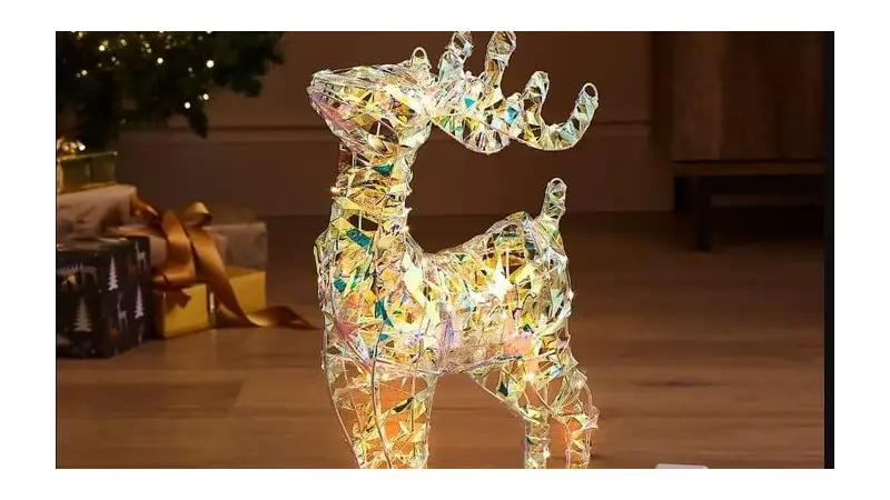 Dunelm's 50% Off Iridescent Reindeer Lights Up Christmas