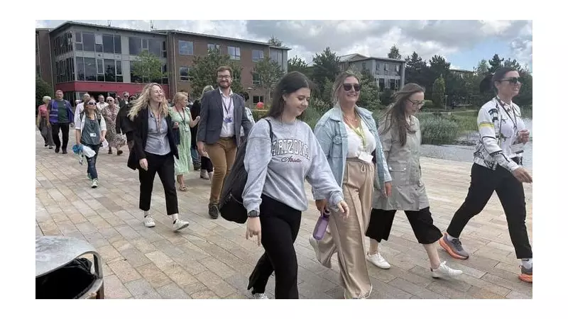 Edge Hill's Third Nature Walk Boosts Student Mental Health
