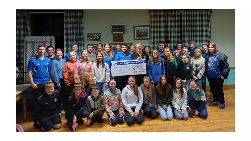 Eglwyswrw Young Farmers Raise £2000 for Wales Air Ambulance