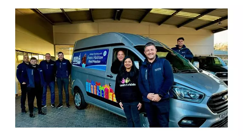 Evans Halshaw Ford Raises £19,350 for UK Charities in 2025