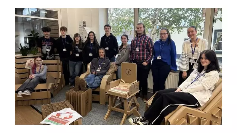 From Cardboard Castoffs to Chic Furniture: BSDC Students Lead Sustainable Design Revolution