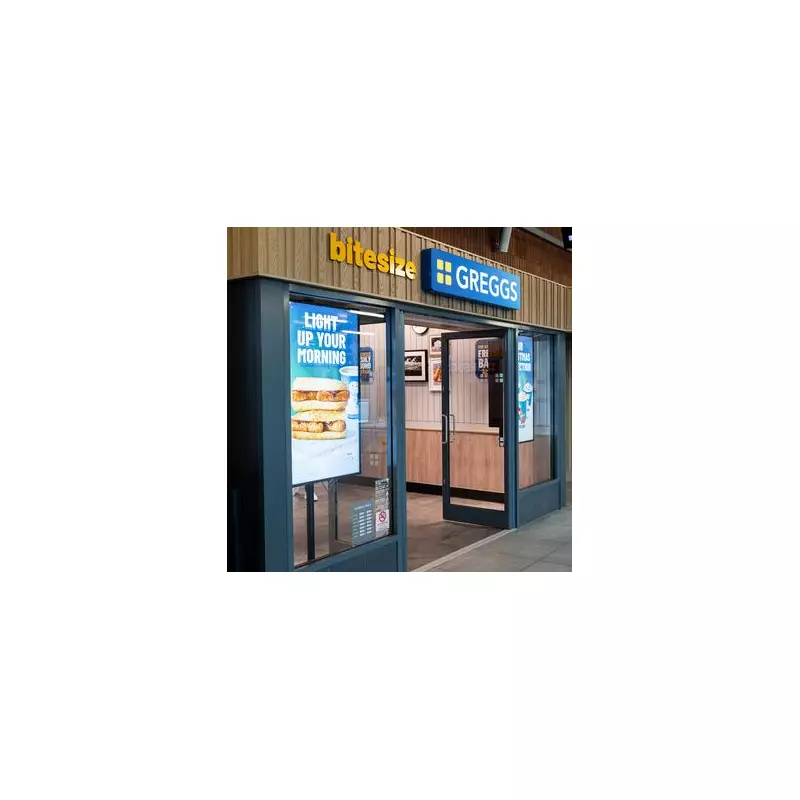 Greggs Launches 'Bitesize' Shops in Prime UK Locations