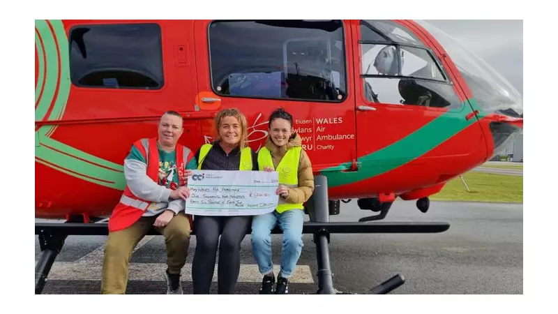 Gwynedd Housing Manager Raises £2,000+ for Wales Air Ambulance