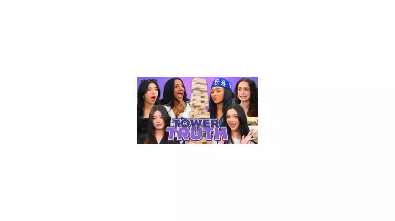 KATSEYE's Chaotic Tower of Truth: Accents, Confessions & Jenga