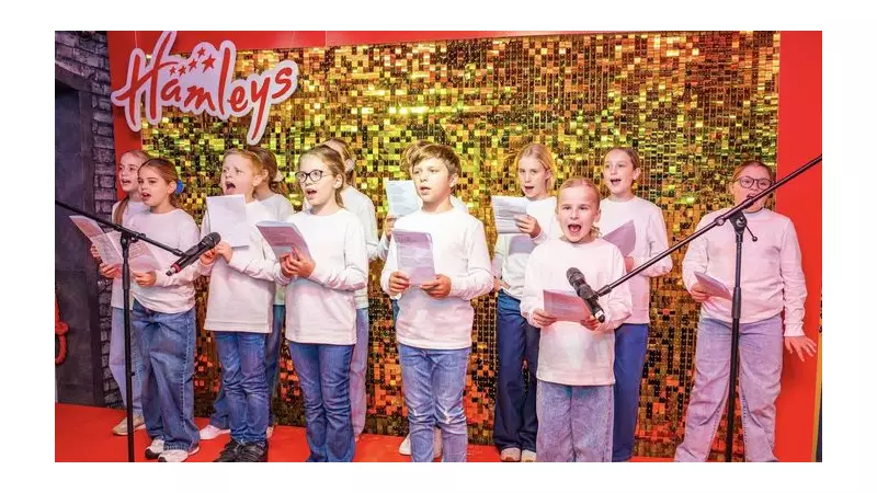 Kelvedon Hatch School Choir Brings Festive Magic to Hamleys Christmas Event