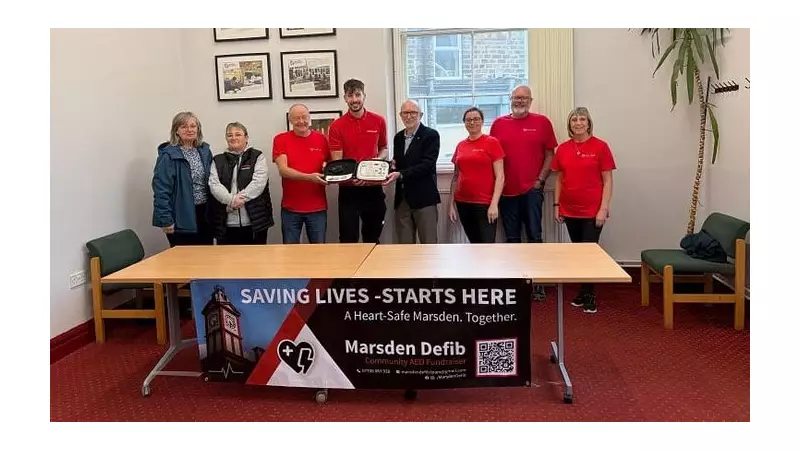 Marsden's Lifesaving Legacy: Heart Attack Survivor Inspires Community Defibrillator Installation