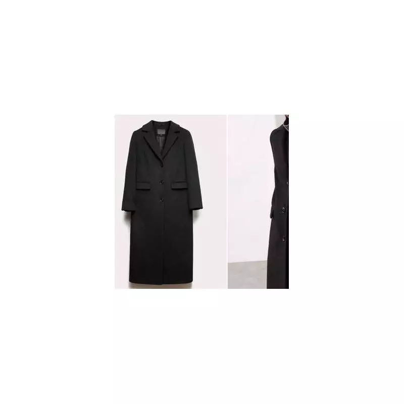 M&S Black Coat Inspired by Princess Kate Now 20% Off