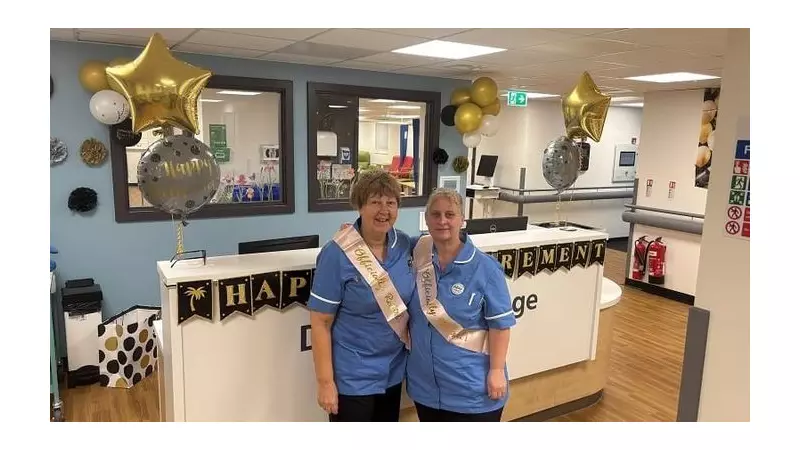 Nursing Duo Hang Up Stethoscopes After Decades of Heartfelt Care