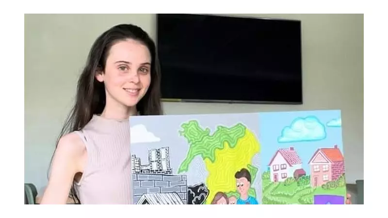 Rhyl Artist Freya Rees Highlights Homelessness in Stunning Artwork