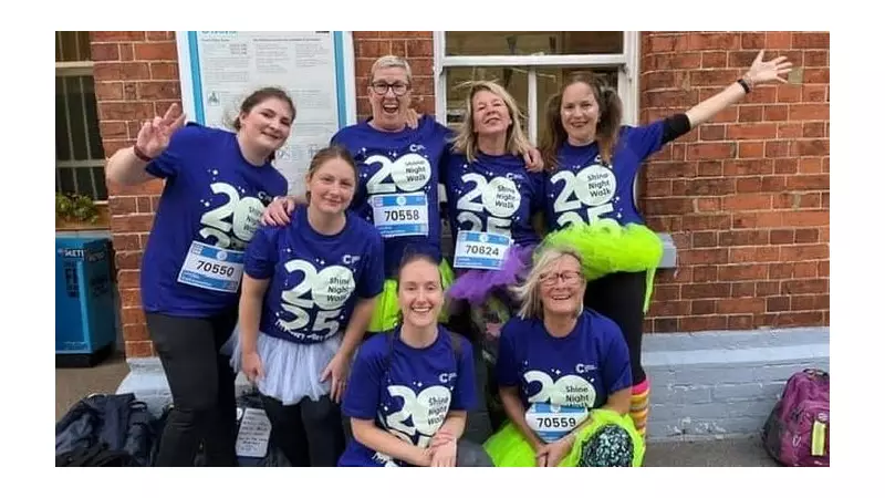 Sevenoaks Vets Raise £3,683 for Cancer Research in London Night Walk