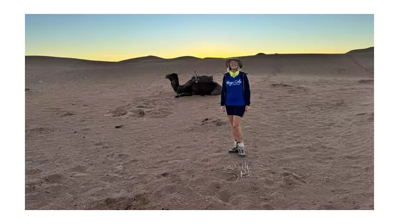 Sue Mee's Sahara Trek Raises Funds for Moya Cole Hospice
