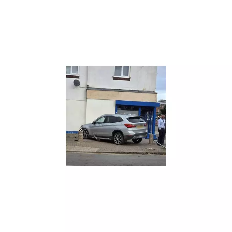 Sutton Coldfield Crash: BMW Driver Hits Mobility Scooter, Cars & Traffic Light