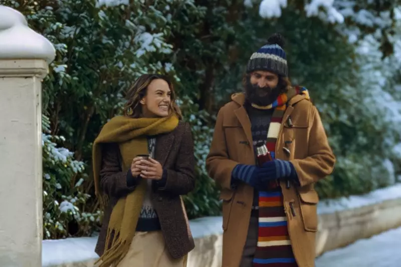 Waitrose 2025 Christmas Advert Stars Keira Knightley and Joe Wilkinson