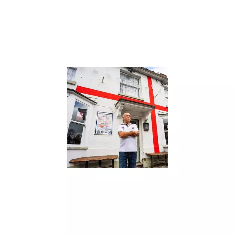 Wiltshire pub faces council probe over St George's Cross painting