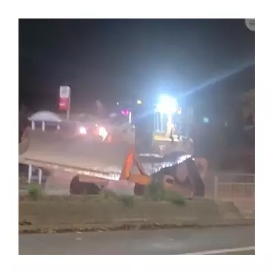 41-Year-Old Arrested After Stolen Bulldozer Rampage Through Wolverhampton