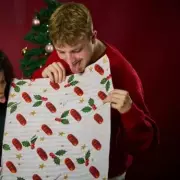 Aldi's 'World First' Lickable Pigs in Blankets Wrapping Paper