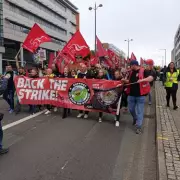 Birmingham bin strike escalates as agency workers join rally