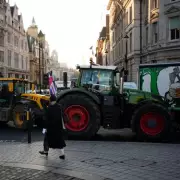 Farmers Drive Tractors to Westminster in Budget Day Tax Protest