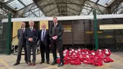 Historic Cavell Van Makes Emotional Return to Dover for Remembrance