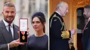 King Charles Confers Knighthood Upon David Beckham in Windsor Castle Ceremony