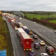 M5 Crash: Van Overturns Causing 90-Minute Delays and Serious Injuries