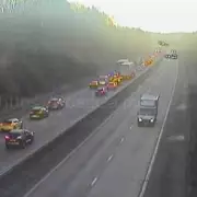 M54 Crash: Two Hospitalised After HGV Smashes Through Central Reservation