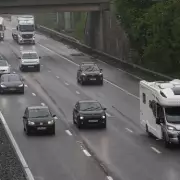 M6 driver fined for middle-lane hogging at 55mph