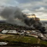 Major Fire at Southall Warehouse Feared to Contain Fireworks