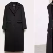 M&S Black Coat Inspired by Princess Kate Now 20% Off
