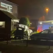 Stolen 4x4 Smashes into Birmingham Home Near JLR Factory