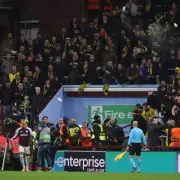 Two Arrested at Villa Park as Young Boys Fans Throw Coins and Seats