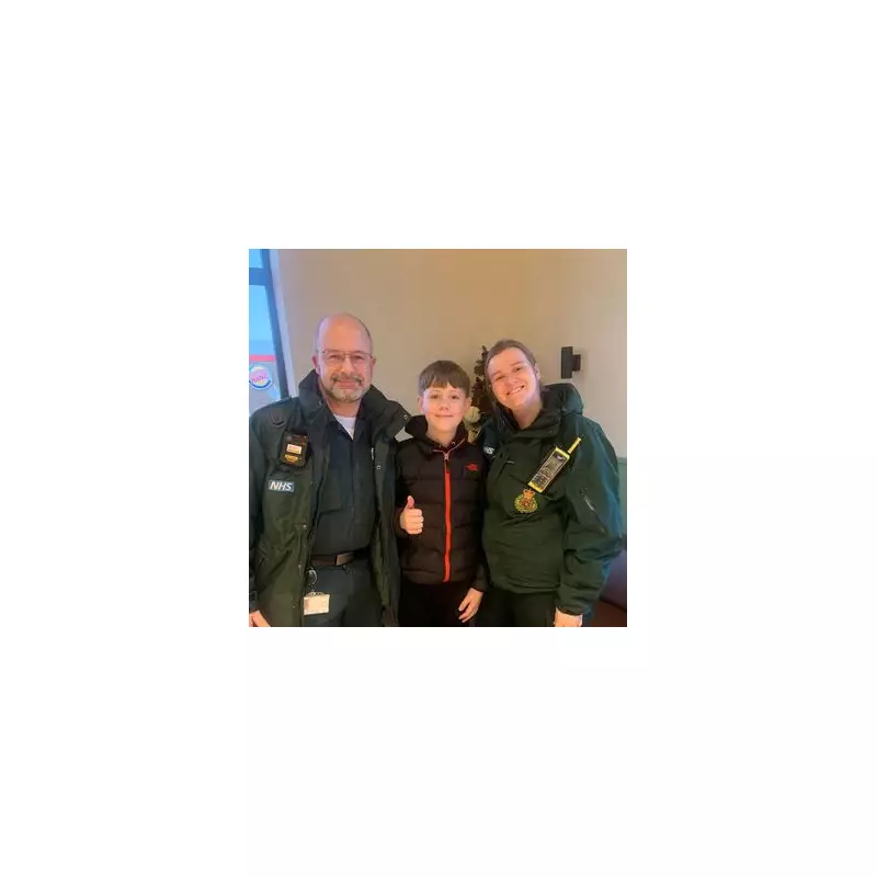 12-year-old hero saves mum's life after she faints at wheel on A40