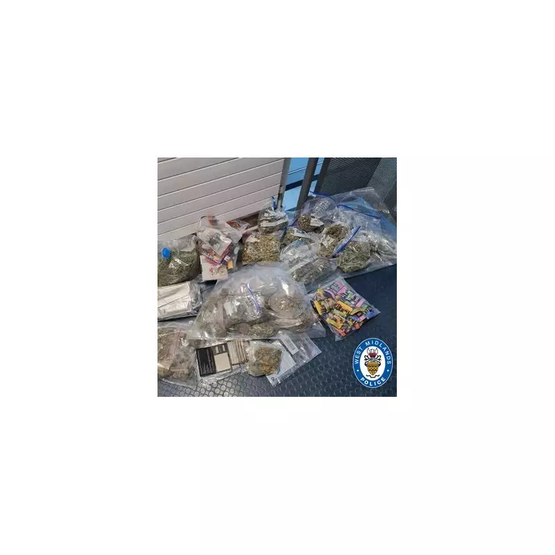 Aldridge drug raid: 29-year-old arrested after police uncover large cannabis haul