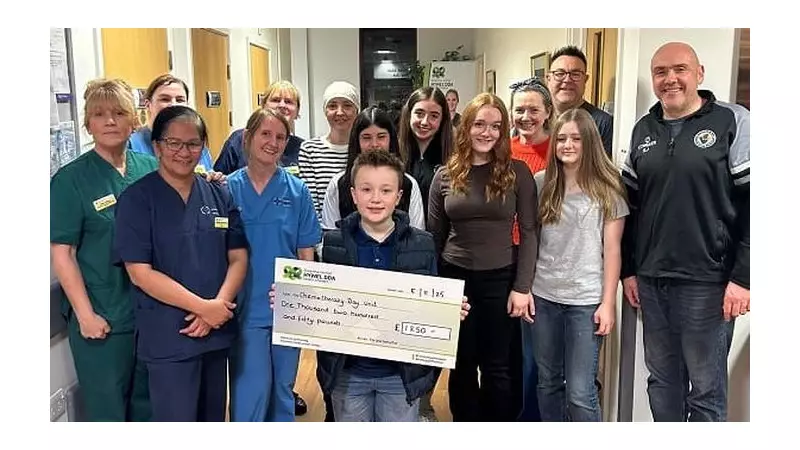 Ammanford Teens Raise £3,750 for Hospital Chemotherapy Unit
