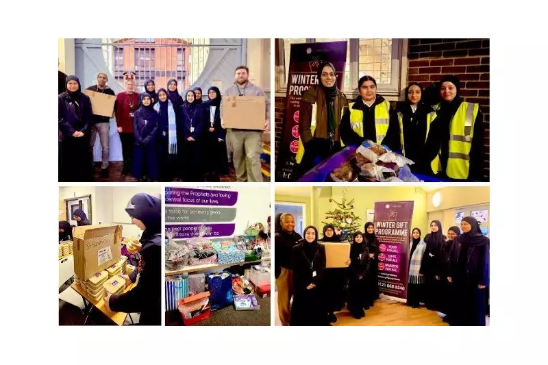 Birmingham Pupils Lead Winter Charity Drive with Food, Warmth and Gifts