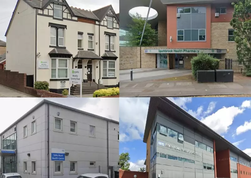 Birmingham's Worst-Rated GP Surgeries Revealed in 2025 Patient Survey