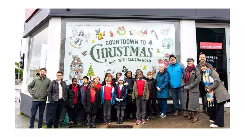 Cardiff Street Raises £700+ for Foodbank with Advent Windows Project
