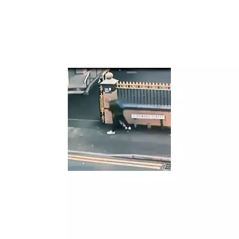 CCTV captures man dumping raw meat outside West Bromwich Gurdwara in hate crime probe