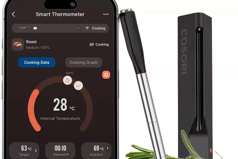 Cosori Smart Meat Thermometer Review: Stress-Free Christmas Dinner for £48.58