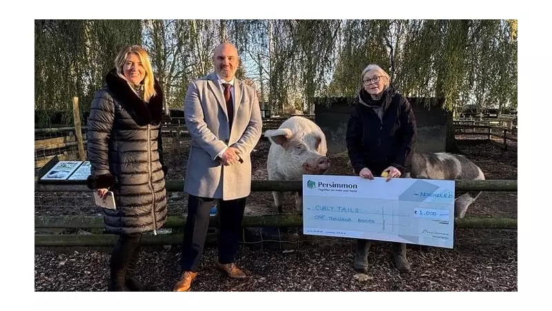 Curly Tails Animal Rescue in Milton Keynes Gets £1,000 Persimmon Homes Boost
