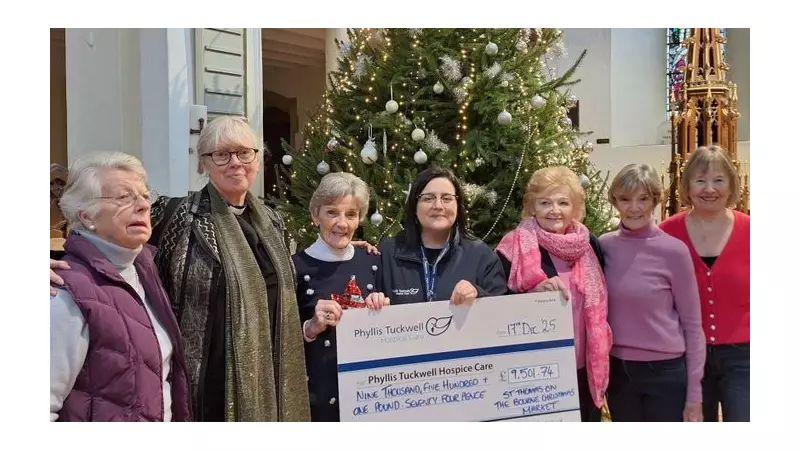 Farnham Christmas Market Raises £9,501 for Phyllis Tuckwell Hospice