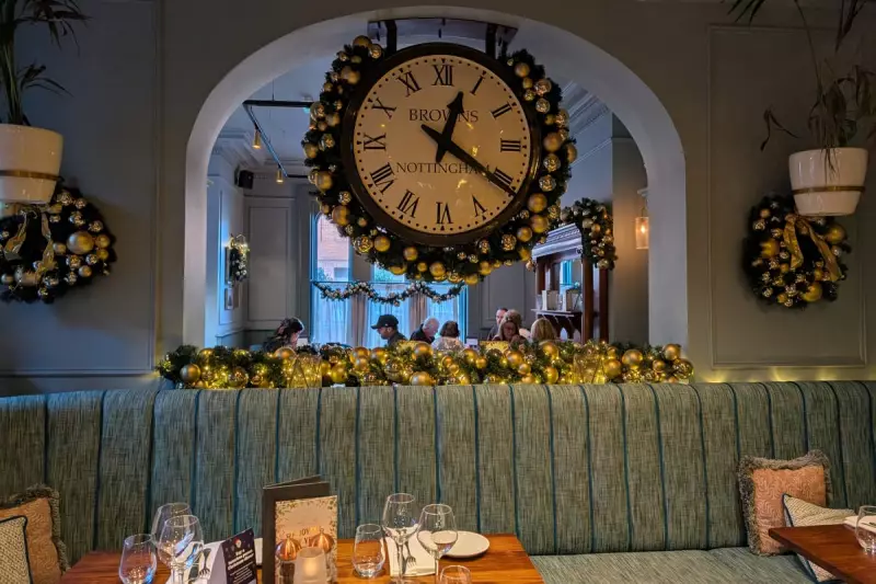 Festive Feast at Browns: A Cosy Christmas Oasis in Nottingham